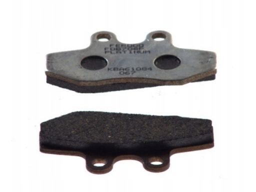 Klocek Hamulcowy Kpl. Klocki Hamulcowe Tył, Przeznaczenie: Droga,