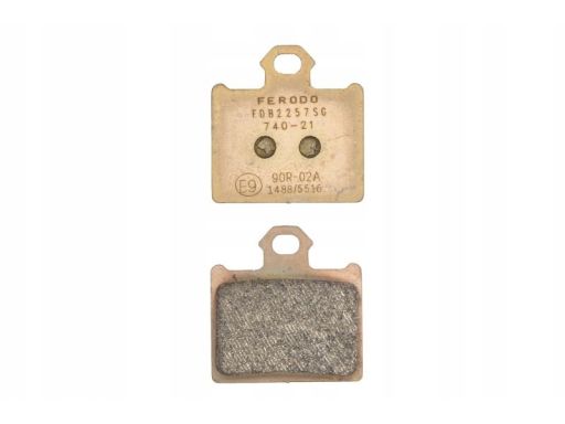 Klocek Hamulcowy Kpl. Klocki Hamulcowe Dół/Tył, Przeznaczenie: Offroad