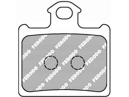 Klocek Hamulcowy Kpl. Klocki Hamulcowe Dół/Tył, Przeznaczenie: Offroad