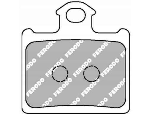 Klocek Hamulcowy Kpl. Klocki Hamulcowe Dół/Tył, Przeznaczenie: Offroad