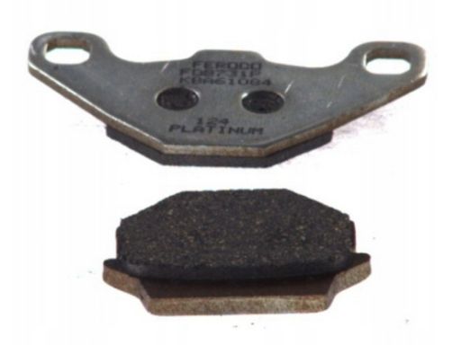 Klocek Hamulcowy Kpl. Klocki Hamulcowe Tył, Przeznaczenie: Droga,