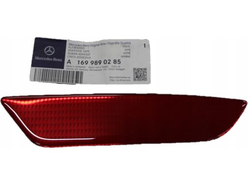 Odblask zderzaka Mercedes W245 Bkl A1699890285 L P