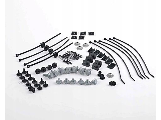 Komplet Zestaw Montażowy Zderzaka tył Volkswagen Passat B8 3G0898623A