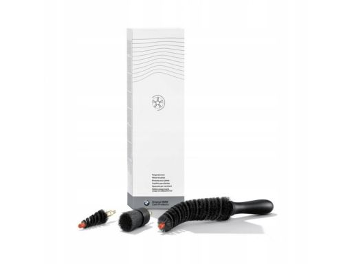 Zestaw szczotek do czyszczenia felg BMW Care na prezent BMW