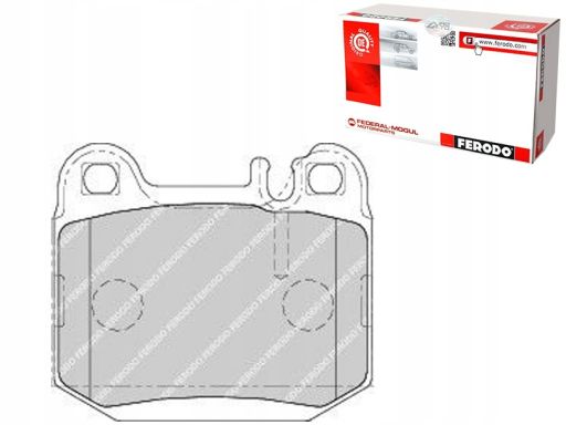 Klocek Hamulcowy Kpl. Klocek Hamulcowy Kpl. Tył , Pasuje Do: Mercedes