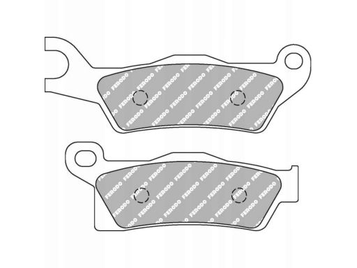 Klocek Hamulcowy Kpl. Klocki Hamulcowe Dół/Tył, Przeznaczenie: Offroad