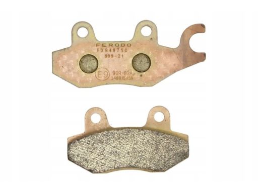 Klocek Hamulcowy Kpl. Klocki Hamulcowe Tył, Przeznaczenie: Offroad,