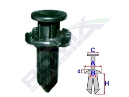 Spinka Tapicerska Rom B25686