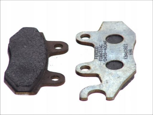 Klocek Hamulcowy Kpl. Klocki Hamulcowe Tył, Przeznaczenie: Droga-Mały