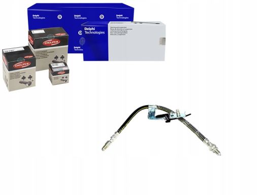 Lh0365 Przewód Hamulcowy Elastyczny Przód L (Dł. 420Mm, M10X1/M10X1/M1