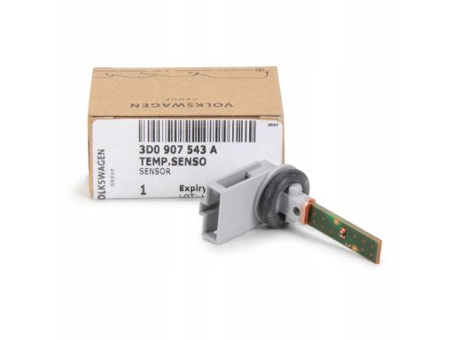 Czujnik temperatury Audi A3 8P A4 B8 A5 8T Q2 R8 3D0907543A
