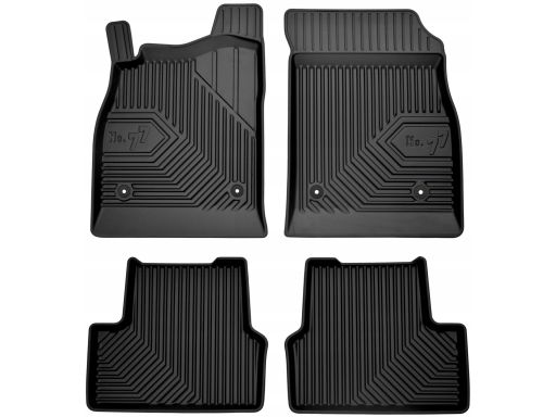 Dywaniki Gumowe Czarne Chevrolet Cruze Opel Astra Komplet FROGUM