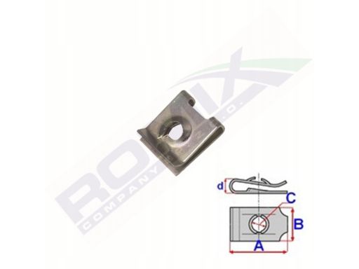 Elementy Montażowe Dla Motocykli Rom C70440