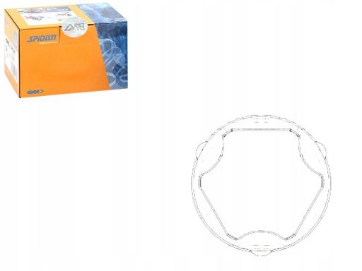 0.025145 Osłona Przegubu Wewnątrz (Fi: 22/74,1) (Dł.86,09) (Kpl.) Pasu