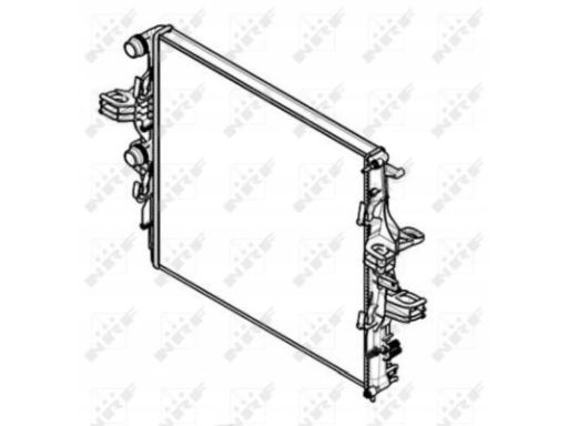 INC Chłodnica Wody Iveco Daily IV, V, VI NRF 58431