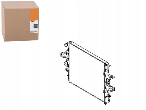 INC Chłodnica Wody Iveco Daily IV, V, VI NRF 58431