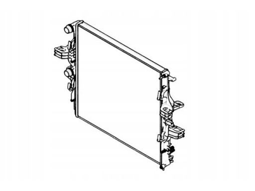 INC Chłodnica Wody Iveco Daily IV, V, VI NRF 58431