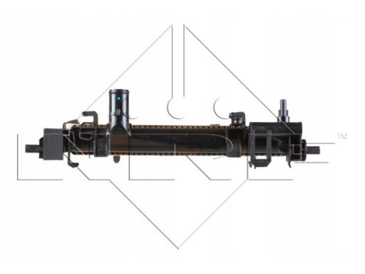 INC Chłodnica Wody Fiat Fiorino, Punto, Qubo NRF 55340