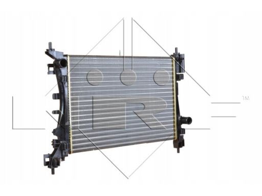 INC Chłodnica Wody Fiat Fiorino, Punto, Qubo NRF 55340