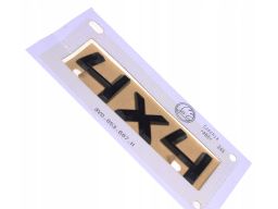 Emblemat napis 4x4 Skoda Oryginał CZARNY 3V0853687H