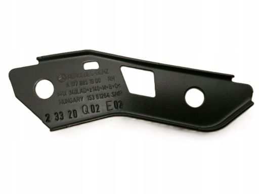 Prawy Ślizg szyna zderzaka przód Mercedes W177 AMG A1778851600