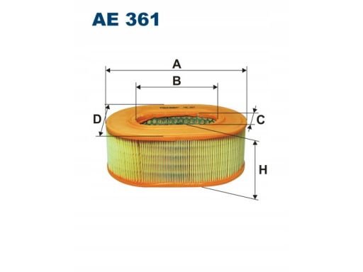 Filtr Powietrza Ae 361