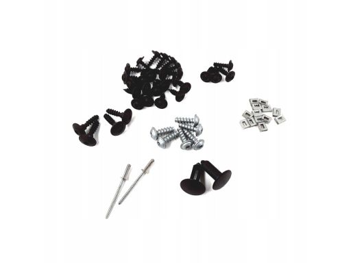 Kpl Zestaw Montażowy Zderzaka Audi A6 C7 A7 OE 4G0898956