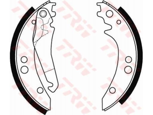 Szczęki Hamulcowe Kpl. Gs8434