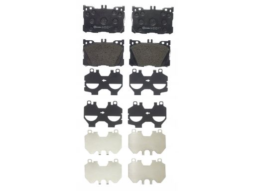 INC Klocki Hamulcowe Przód Mercedes W205 W213 C238 X253 C257 N293 BREM