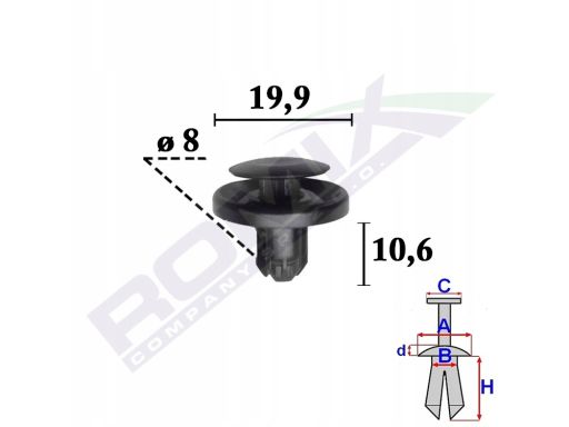 Spinka Tapicerska Rom C70358