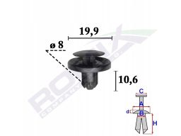 Spinka Tapicerska Rom C70358