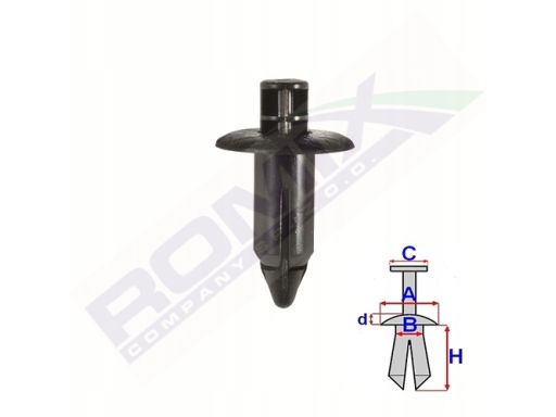 Elementy Montażowe Dla Motocykli Rom C70472