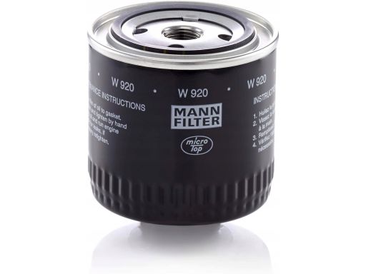 Filtr Oleju W 920