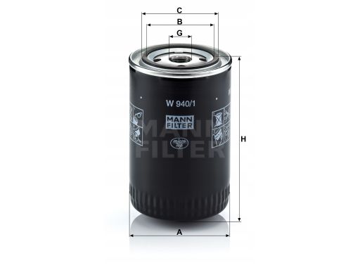 Filtr Oleju W 940/1