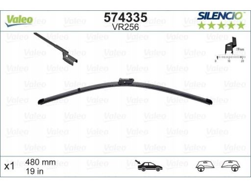 Pióro Wycieraczki 574335