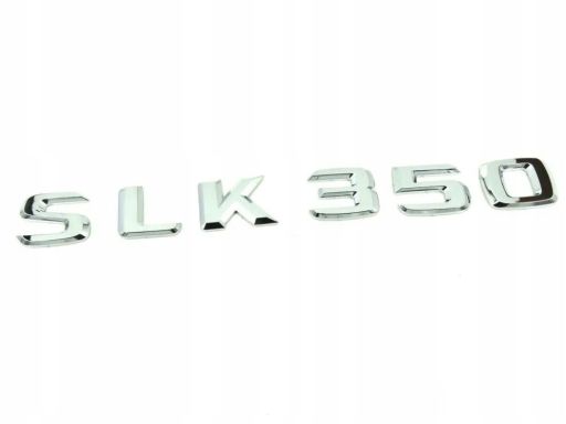 Emblemat oznaczenie SLK 350 Mercedes W171 W172 A1718170415