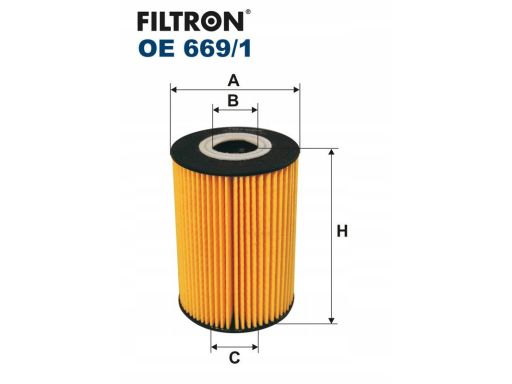 Filtr Oleju Oe 669/1