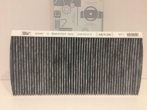 Oryginalny filtr kabinowy Mercedes W169 W245 A169 830 02 18