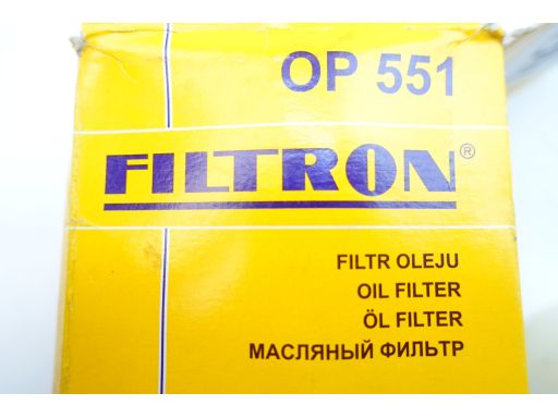 Filtr Oleju Op 551