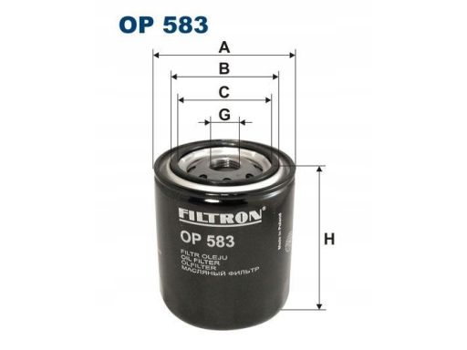 Filtr Oleju Op 583