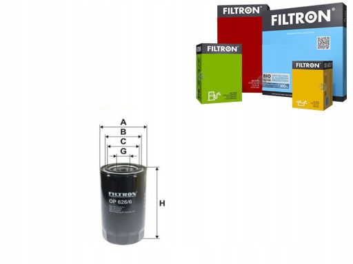 Filtr Oleju Op 626/6