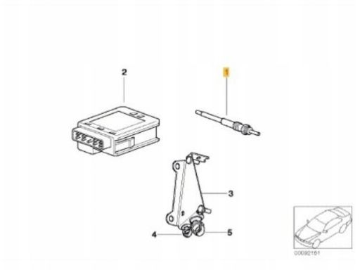 Świeca żarowa diesel BMW 1 3 5 6 7 X3 X5 X6 nowa