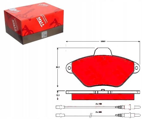 Klocek Hamulcowy Kpl. Gdb1102