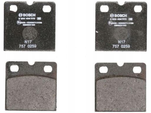 Klocek Hamulcowy Kpl. 0 986 494 775