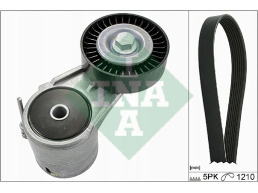 529 0008 10 Zestaw Pasków Wielorowkowych (Z Rolkami) Pasuje Do: Chevro