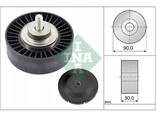 532 0752 10 Rolka Prowadząca Pasek Wielorowkowy (Tworzywo Sztuczne) Pa