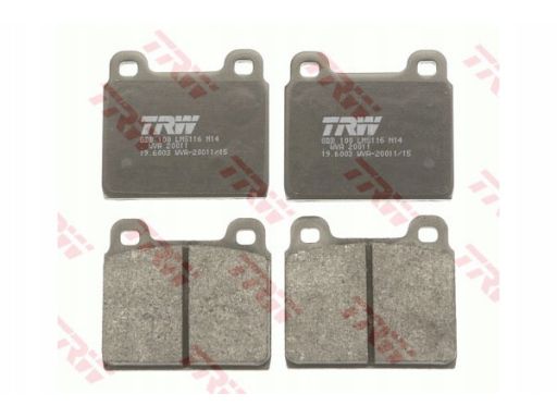 Klocek Hamulcowy Kpl. Gdb100