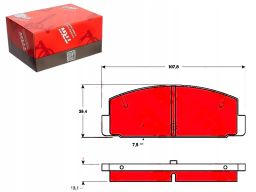 Klocek Hamulcowy Kpl. Gdb1027