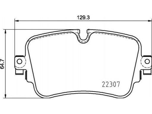 INC Klocki Hamulcowe przód Audi A6 C8, A7, A8 D4, E-Tron, Q7, Q8 VW To