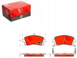 Klocek Hamulcowy Kpl. Gdb3217